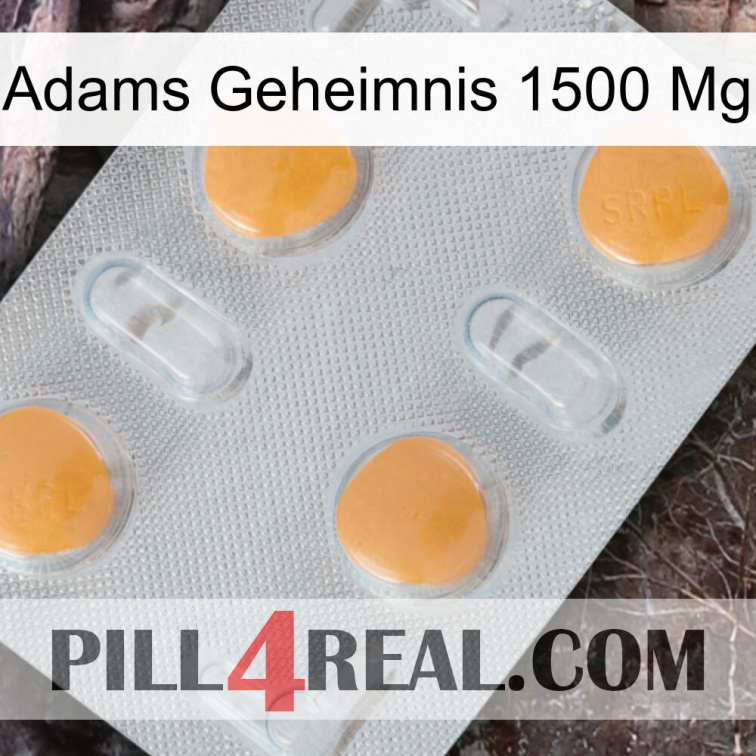 Adams Secret 1500 Mg 24